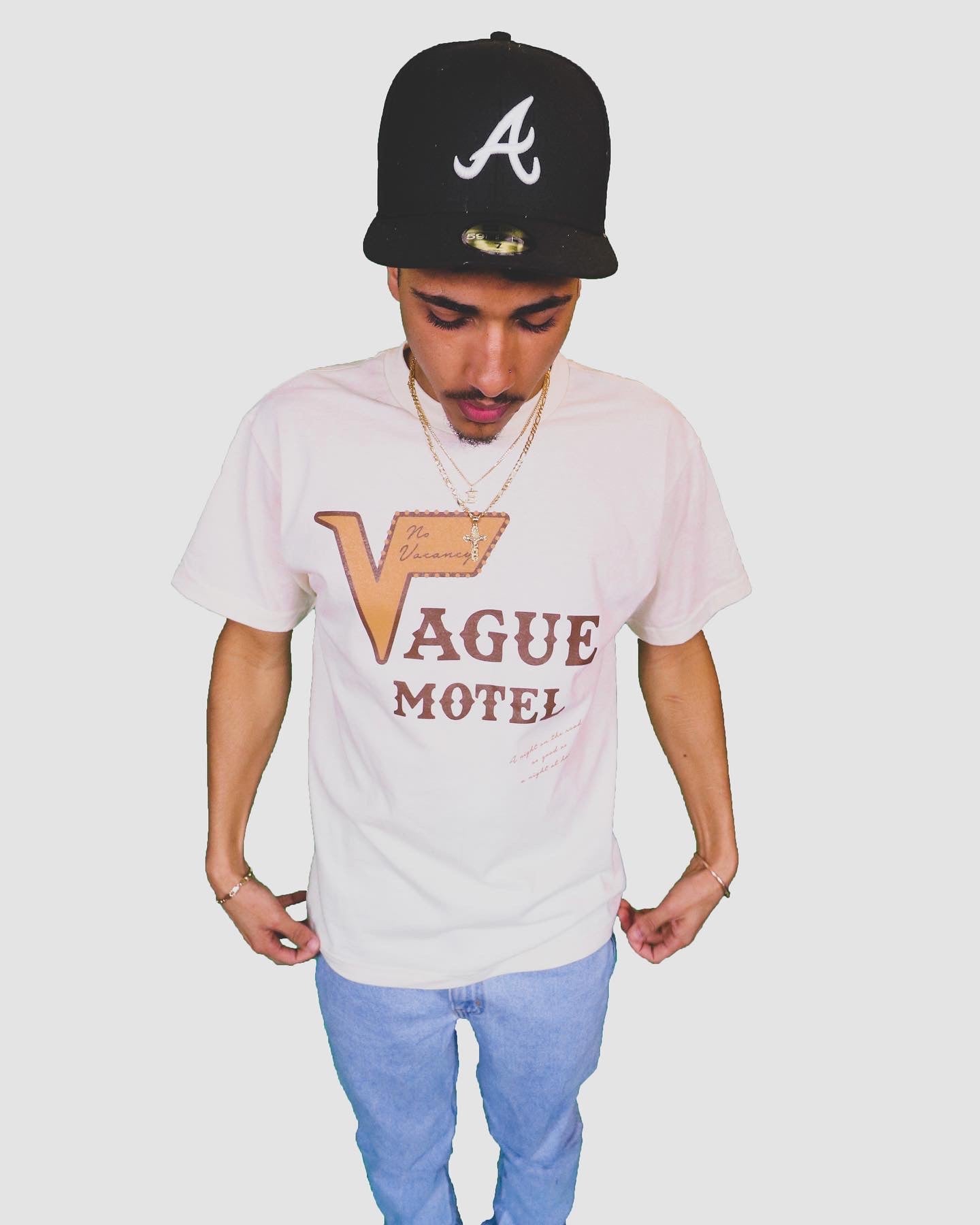 VAGUE MOTEL TEE [CREAM]