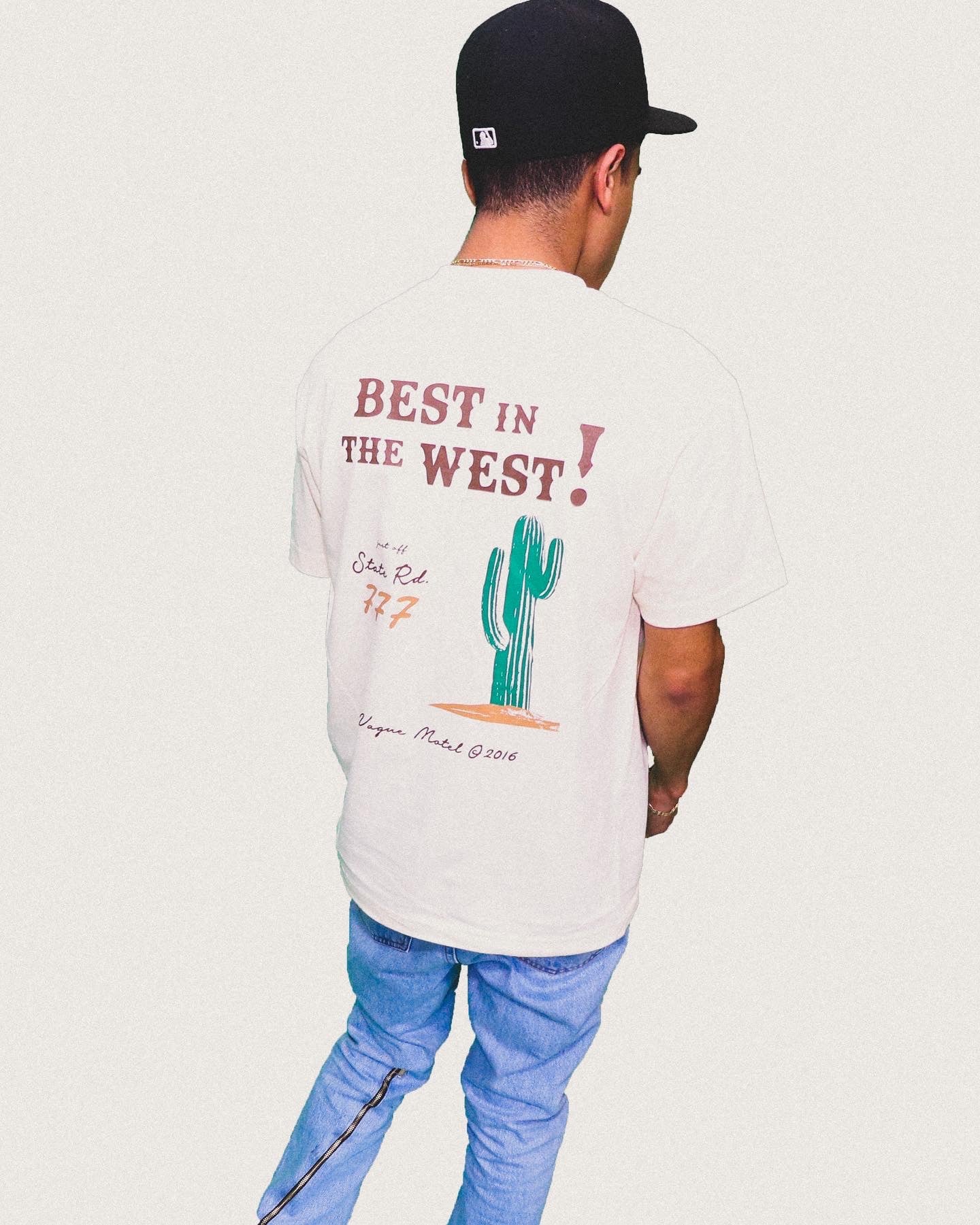 VAGUE MOTEL TEE [CREAM]