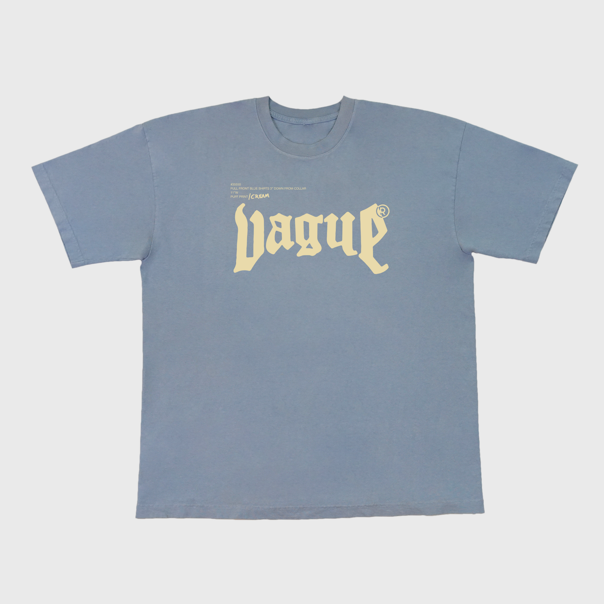 DECONSTRUCTED TEE [SKY BLUE]