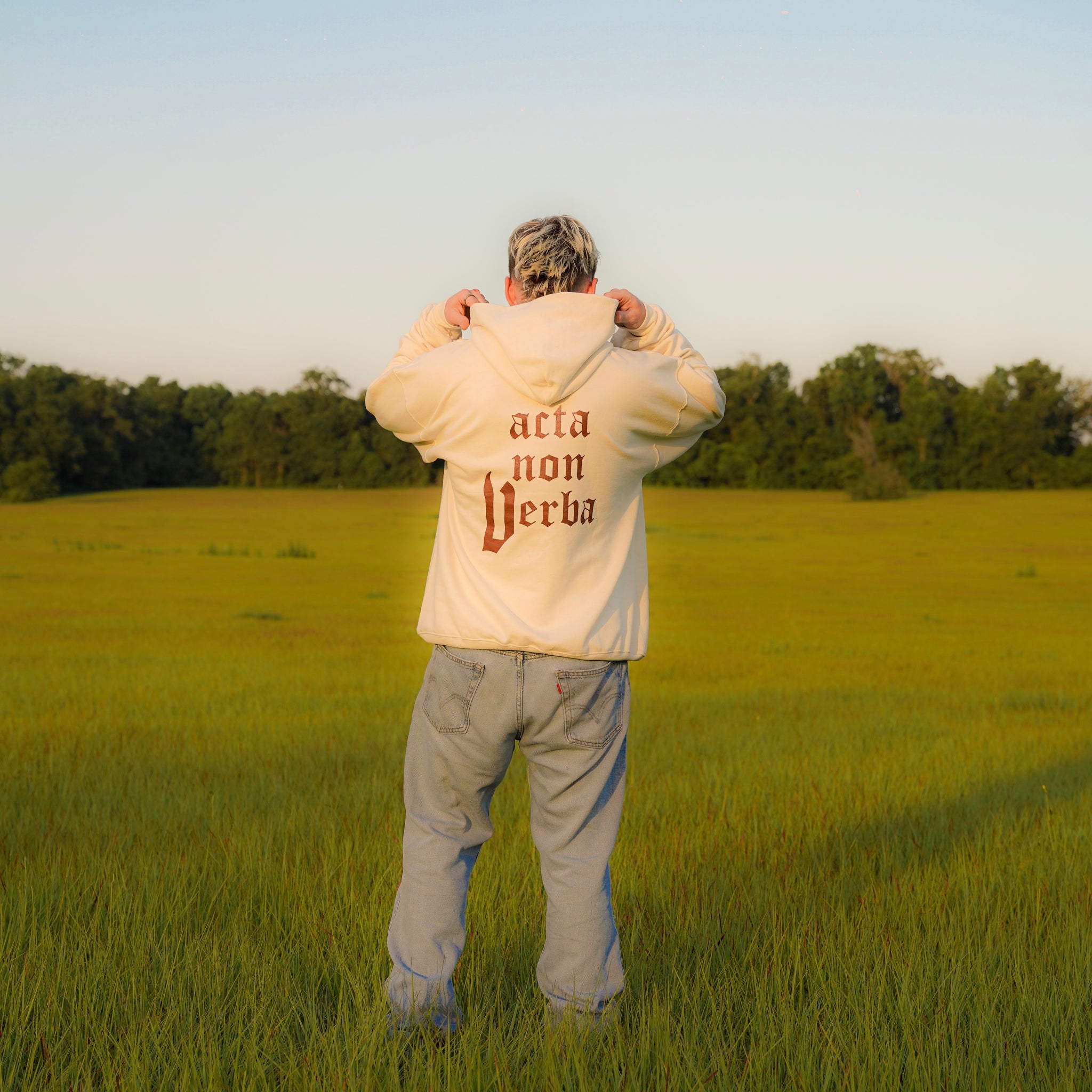 GUARDIAN ANGEL HOODIE [CREAM]