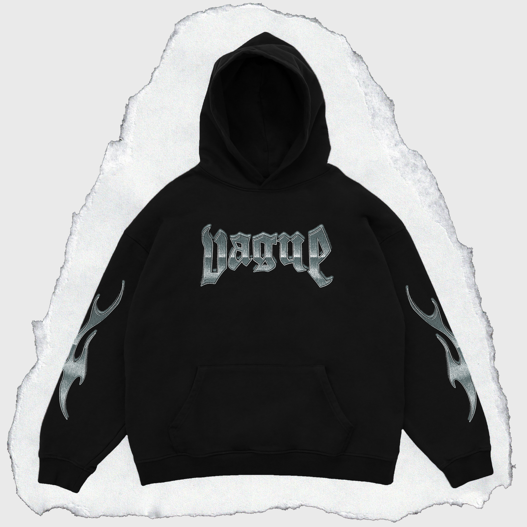 HEAVY METAL HOODIE [BLACK]