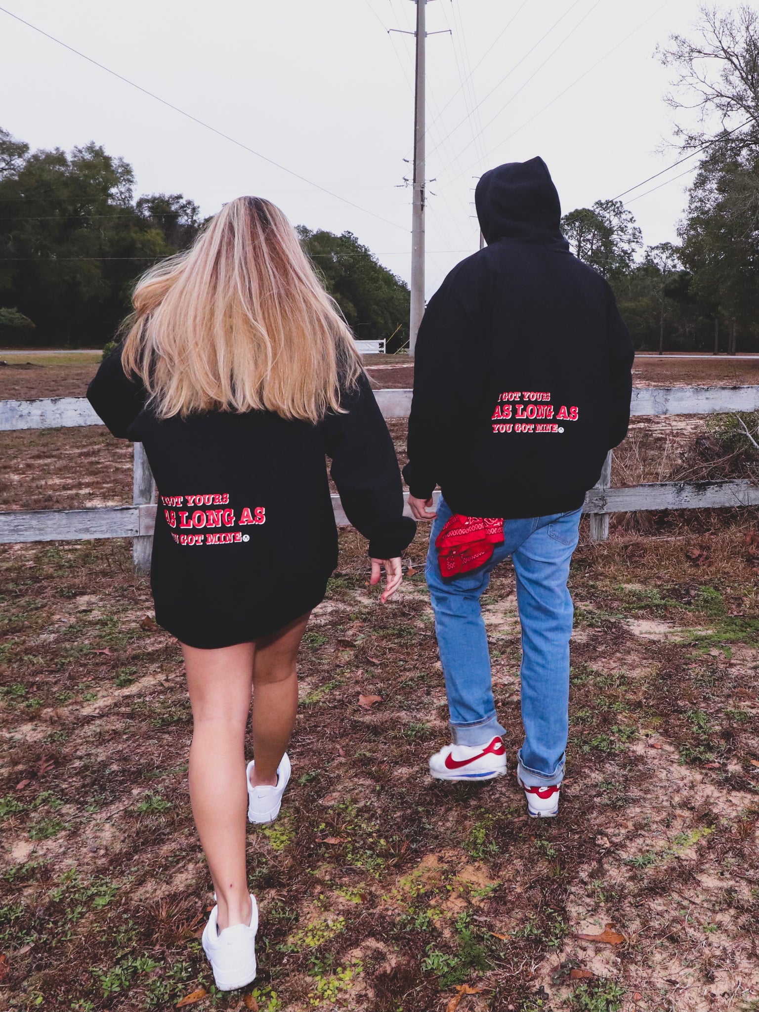 BONNIE & CLYDE HOODIE [BLACK]