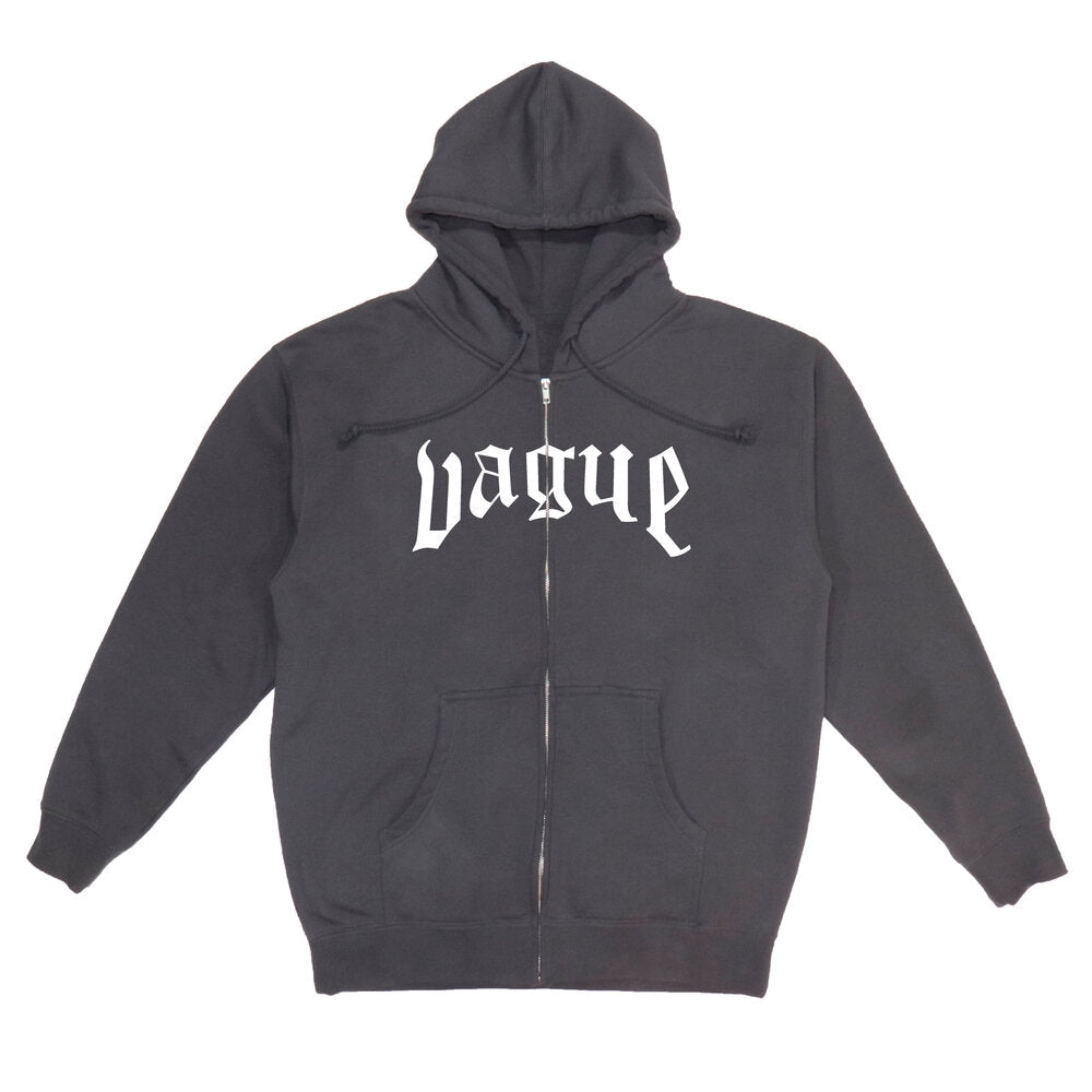 VAGUE LOGO ZIP-UP [GRAY]