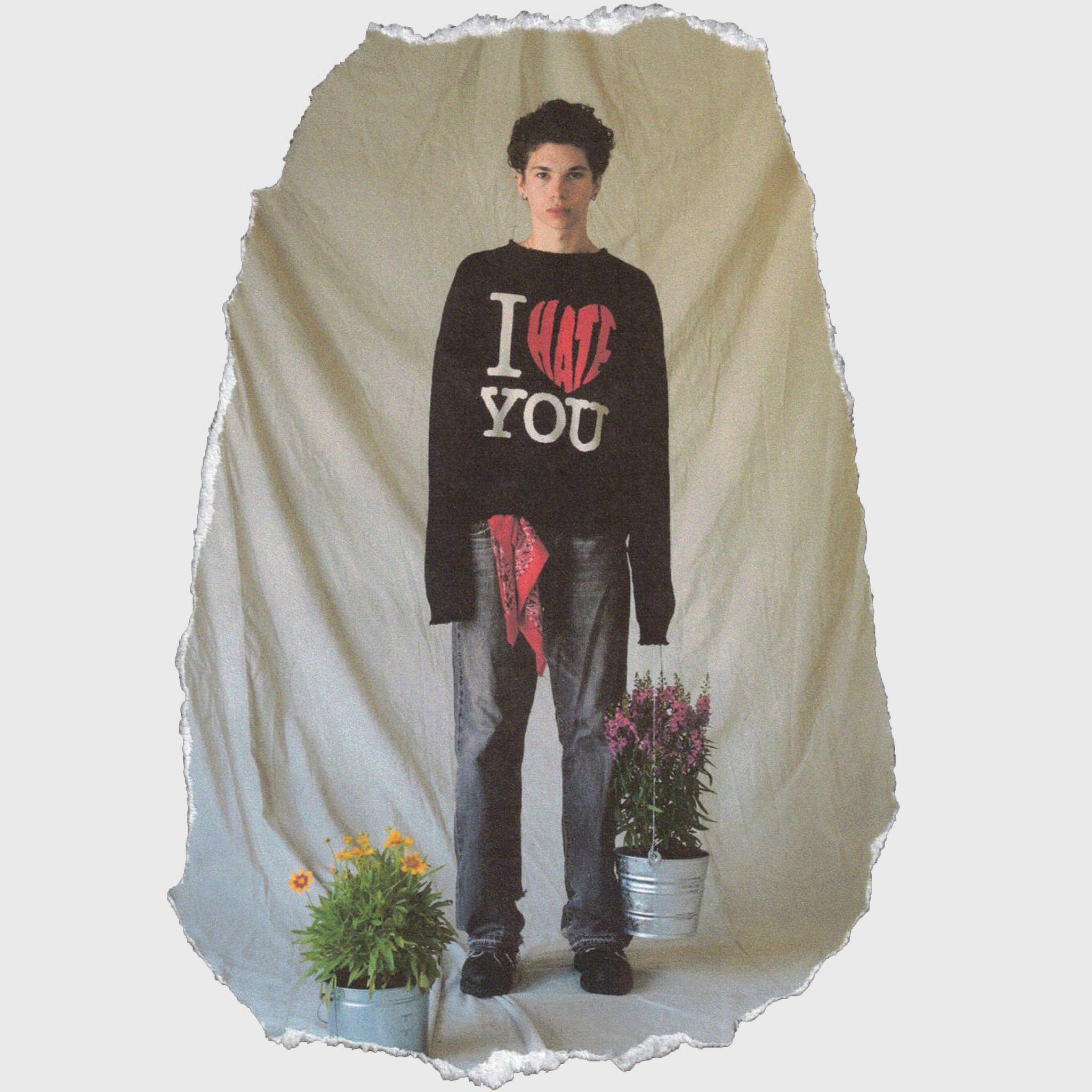 MIXED EMOTIONS SWEATER [BLACK]