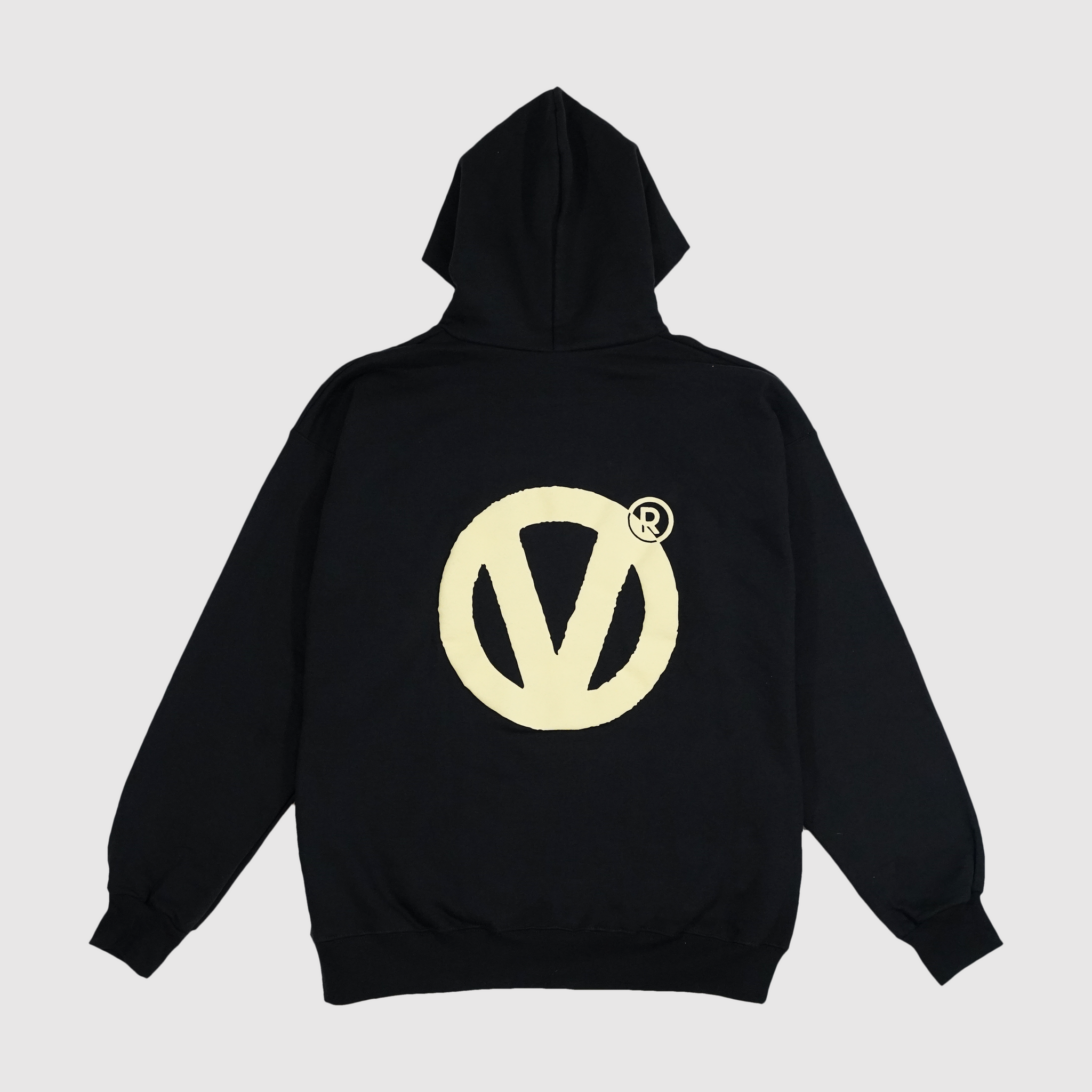 VAGUE ESSENTIALS HOODIE [BLACK]