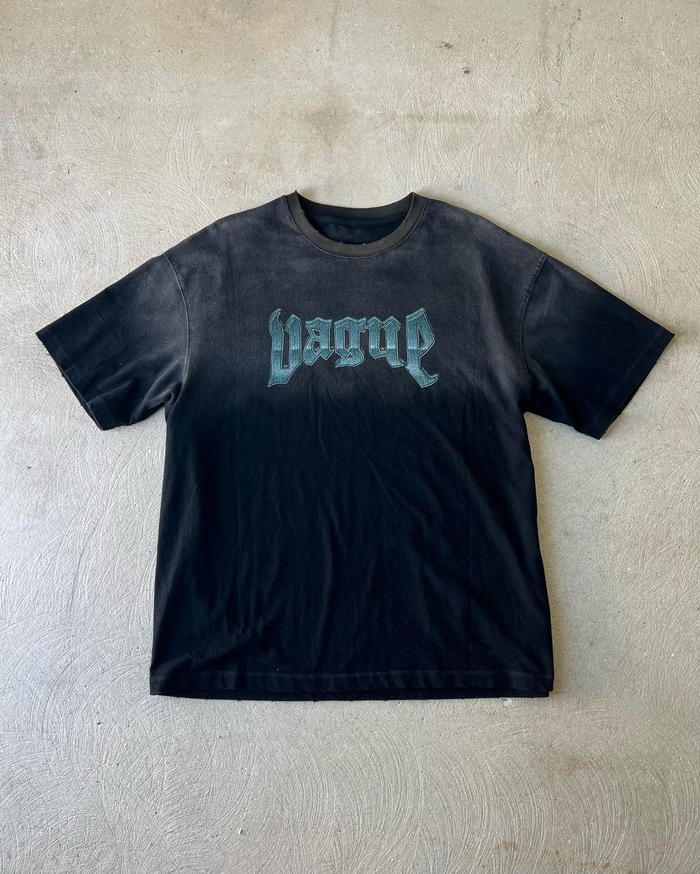 HEAVY METAL TEE [AGED BLACK]