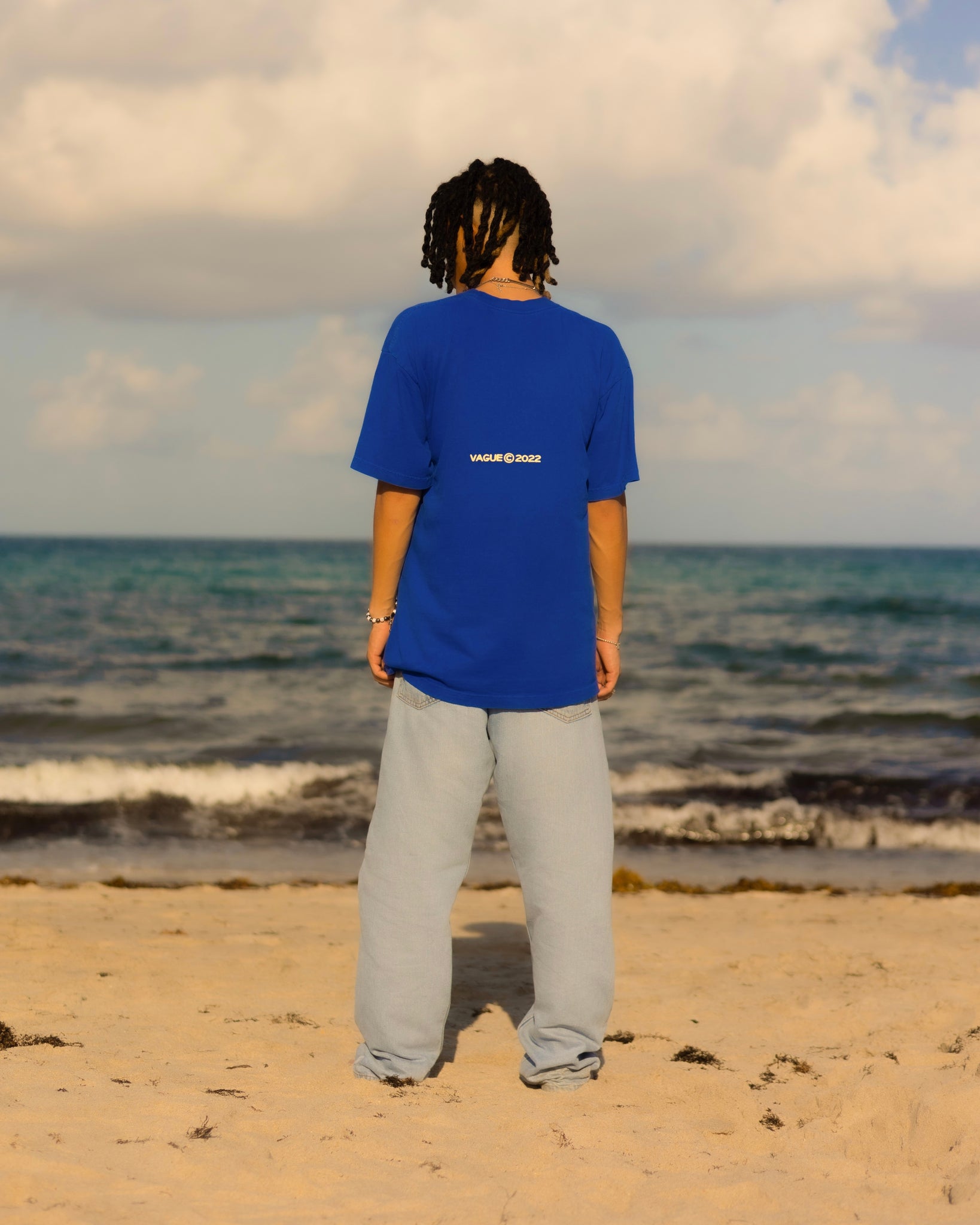 VAGUE ESSENTIALS TEE [ROYAL BLUE]