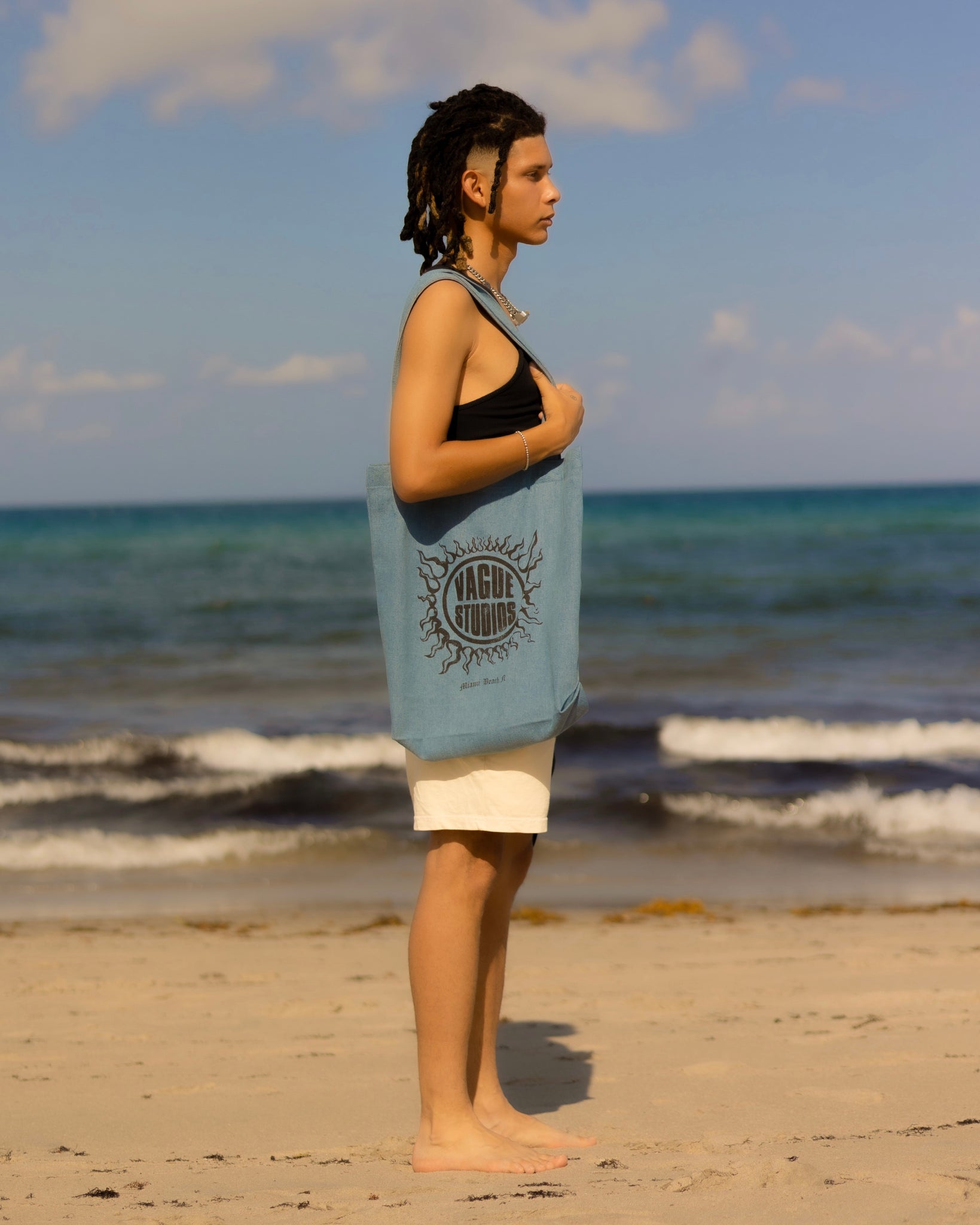 SUNBURN DENIM TOTE