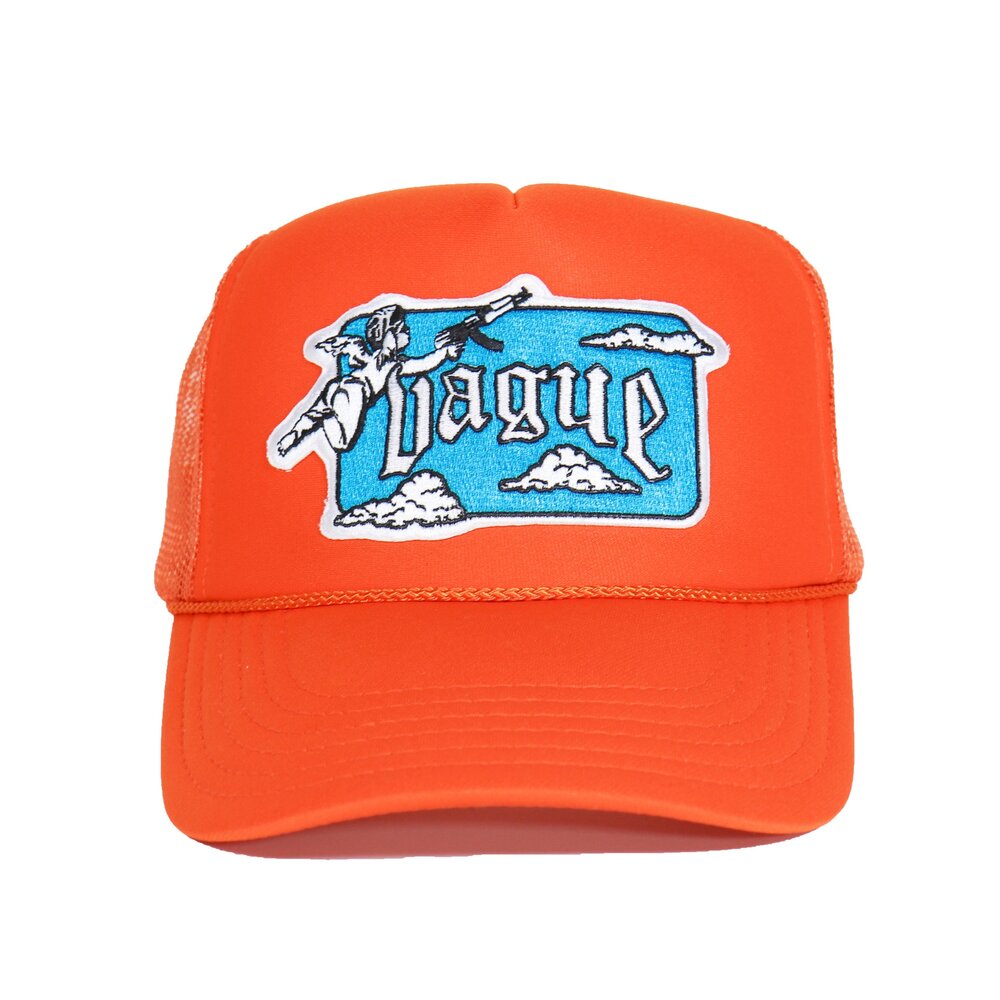 GUARDIAN ANGEL TRUCKER HAT [ORANGE]